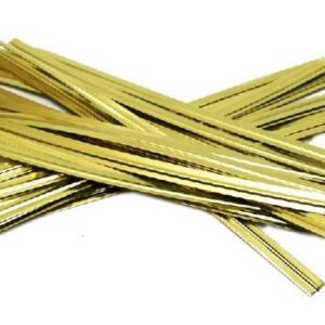 402 Gold Metallic Cut Ties