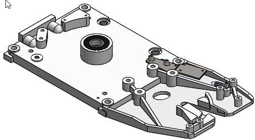 A401520 HD38 Frame Sub Assembly