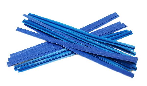 400 Blue Paper Cut Ties