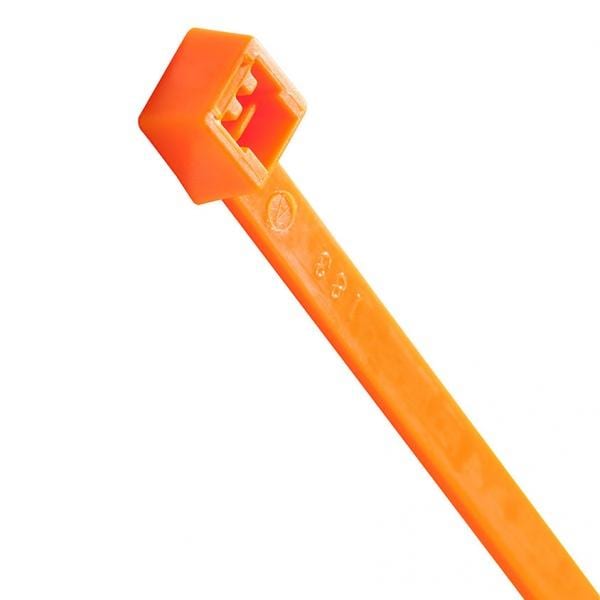 Fluorescent Cable Ties Orange